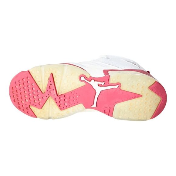 Nike Air Jordan Flight Club 91 "White Pure Platinum Sail Mystic Hibiscus" Sneake - Picture 7 of 7